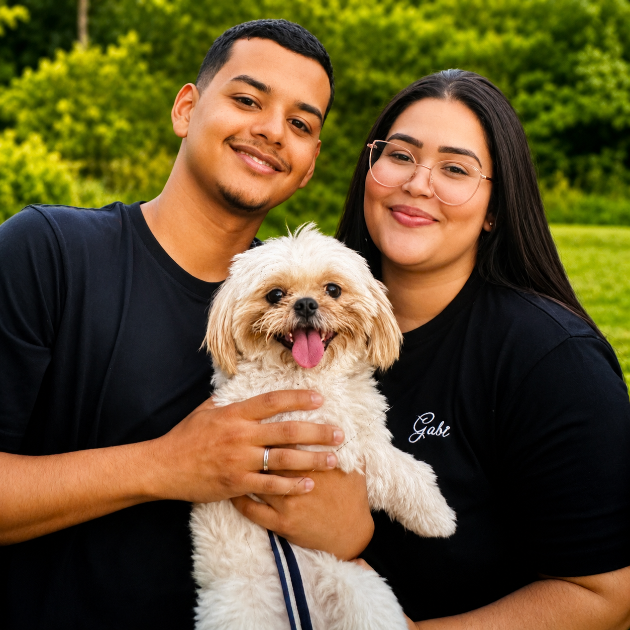 Fabio Fabro e esposa, clientes GFP
